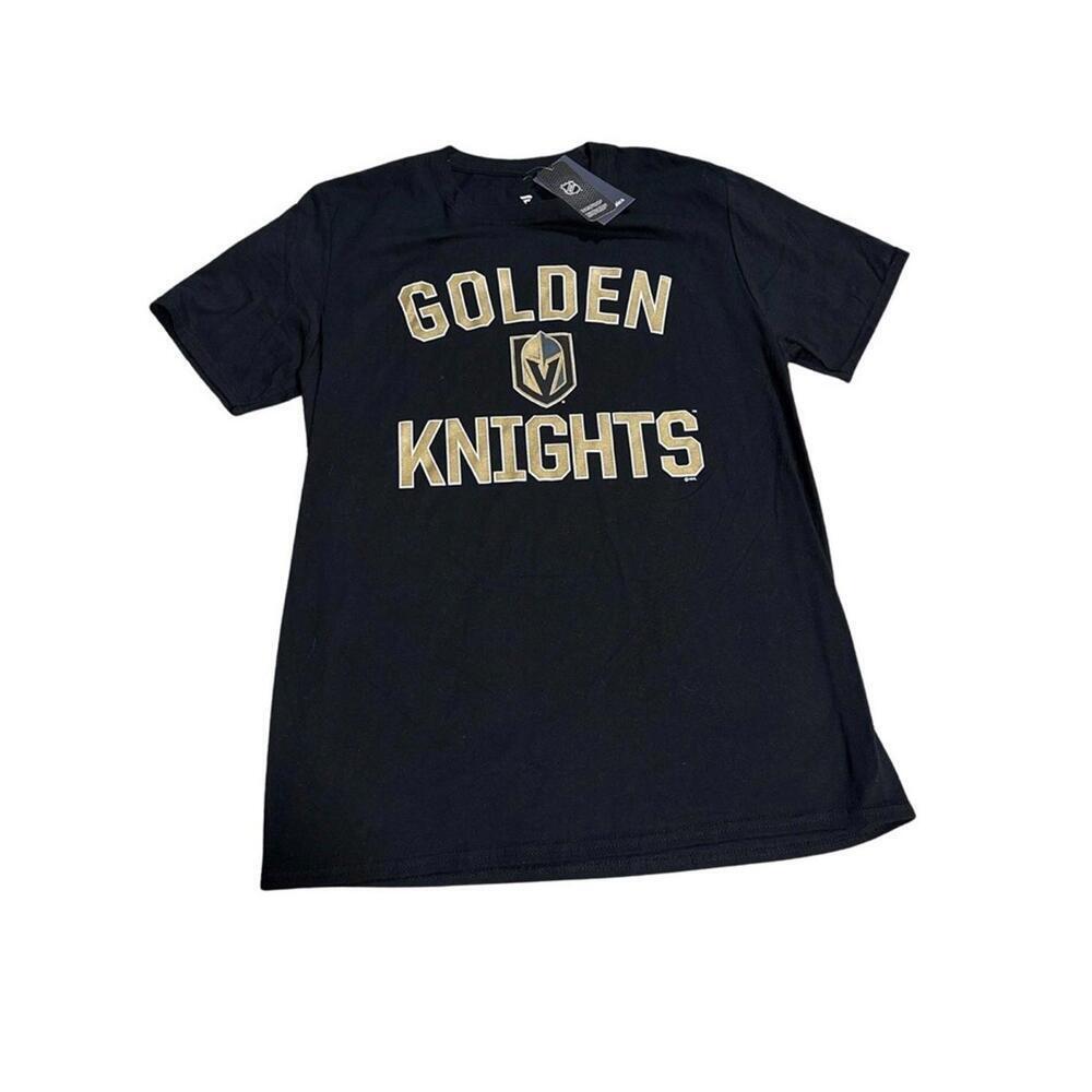 Vegas Golden Knights Mens Tee. Black Gold Color. Size M  . New